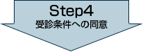 Step4 受診条件への同意